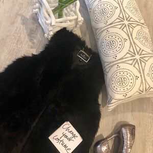 Juicy Couture faux fur vest